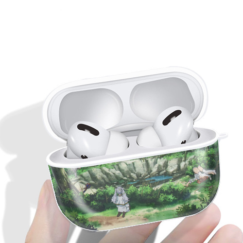 葬送のフリーレン Frieren 【AirPods Pro用】ハードシェル保護ケース 耐衝撃・防指紋・カラビナ付き商品仕様