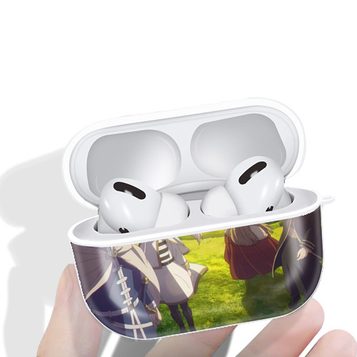 葬送のフリーレン Frieren 【AirPods Pro用】ハードシェル保護ケース 耐衝撃・防指紋・カラビナ付き商品仕様