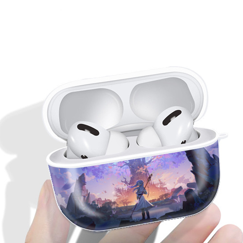葬送のフリーレン Frieren 【AirPods Pro用】ハードシェル保護ケース 耐衝撃・防指紋・カラビナ付き商品仕様