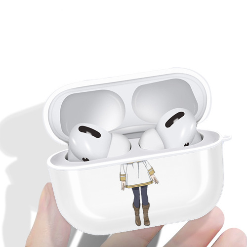 葬送のフリーレン Frieren 【AirPods Pro用】ハードシェル保護ケース 耐衝撃・防指紋・カラビナ付き商品仕様