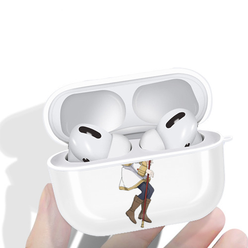 葬送のフリーレン Frieren 【AirPods Pro用】ハードシェル保護ケース 耐衝撃・防指紋・カラビナ付き商品仕様