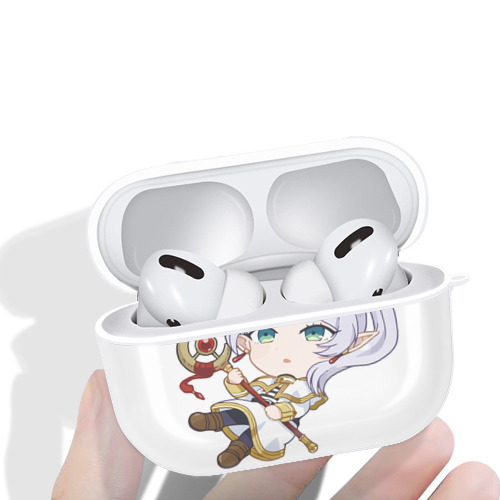 葬送のフリーレン Frieren 【AirPods Pro用】ハードシェル保護ケース 耐衝撃・防指紋・カラビナ付き商品仕様