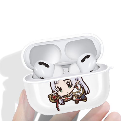 葬送のフリーレン Frieren 【AirPods Pro用】ハードシェル保護ケース 耐衝撃・防指紋・カラビナ付き商品仕様