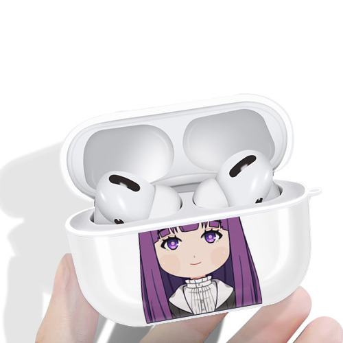 葬送のフリーレン Frieren 【AirPods Pro用】ハードシェル保護ケース 耐衝撃・防指紋・カラビナ付き商品仕様
