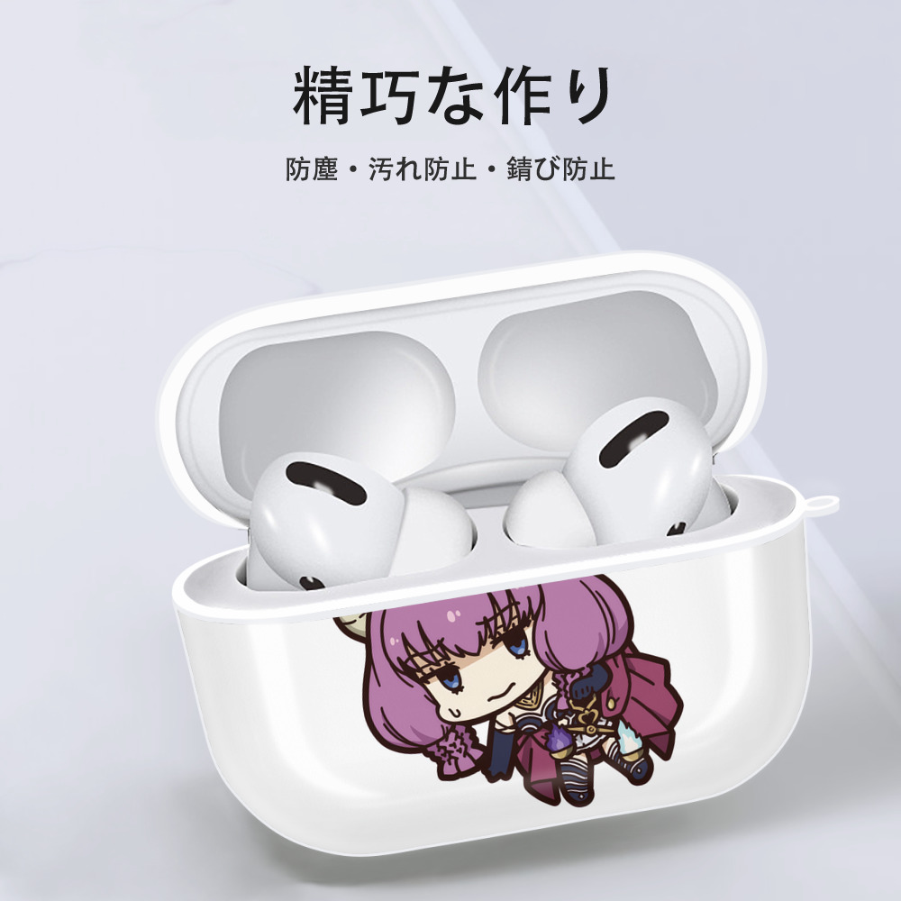 葬送のフリーレン Frieren 【AirPods Pro用】ハードシェル保護ケース 耐衝撃・防指紋・カラビナ付き商品仕様