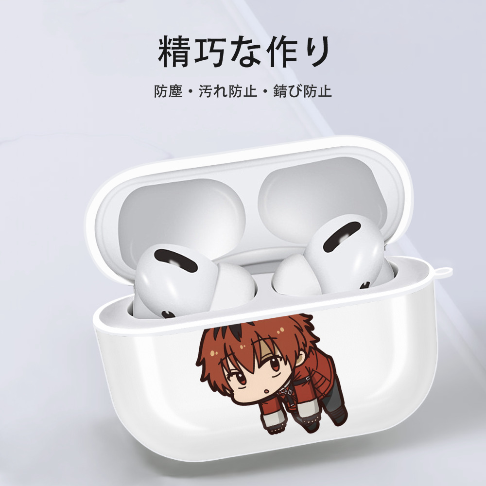 葬送のフリーレン Frieren 【AirPods Pro用】ハードシェル保護ケース 耐衝撃・防指紋・カラビナ付き商品仕様