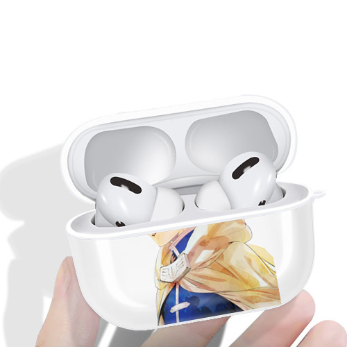 葬送のフリーレン Frieren 【AirPods Pro用】ハードシェル保護ケース 耐衝撃・防指紋・カラビナ付き商品仕様