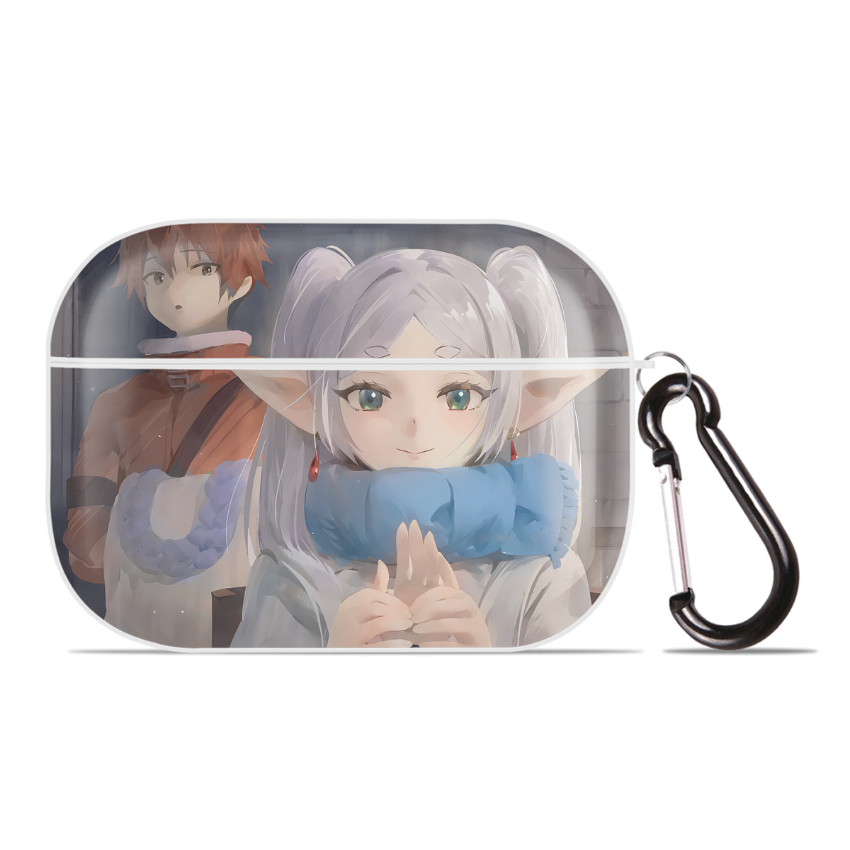 （画像用） 葬送のフリーレン Frieren 【AirPods Pro用】ハードシェル保護ケース 耐衝撃・防指紋・カラビナ付き商品仕様