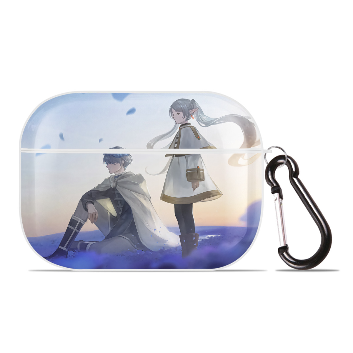 （画像用） 葬送のフリーレン Frieren 【AirPods Pro用】ハードシェル保護ケース 耐衝撃・防指紋・カラビナ付き商品仕様