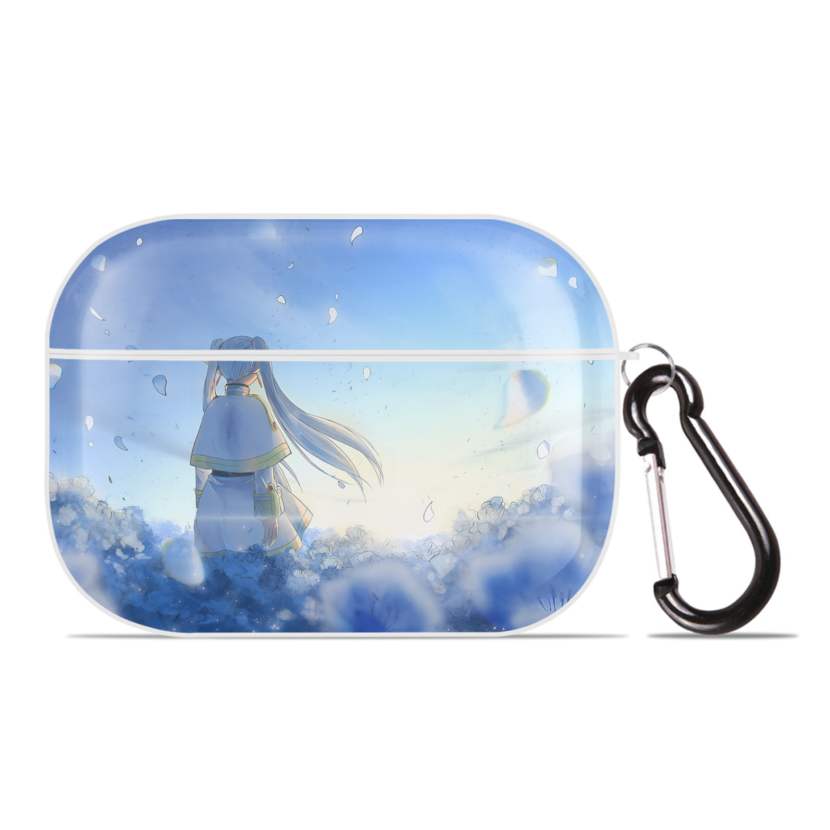 （画像用） 葬送のフリーレン Frieren 【AirPods Pro用】ハードシェル保護ケース 耐衝撃・防指紋・カラビナ付き商品仕様