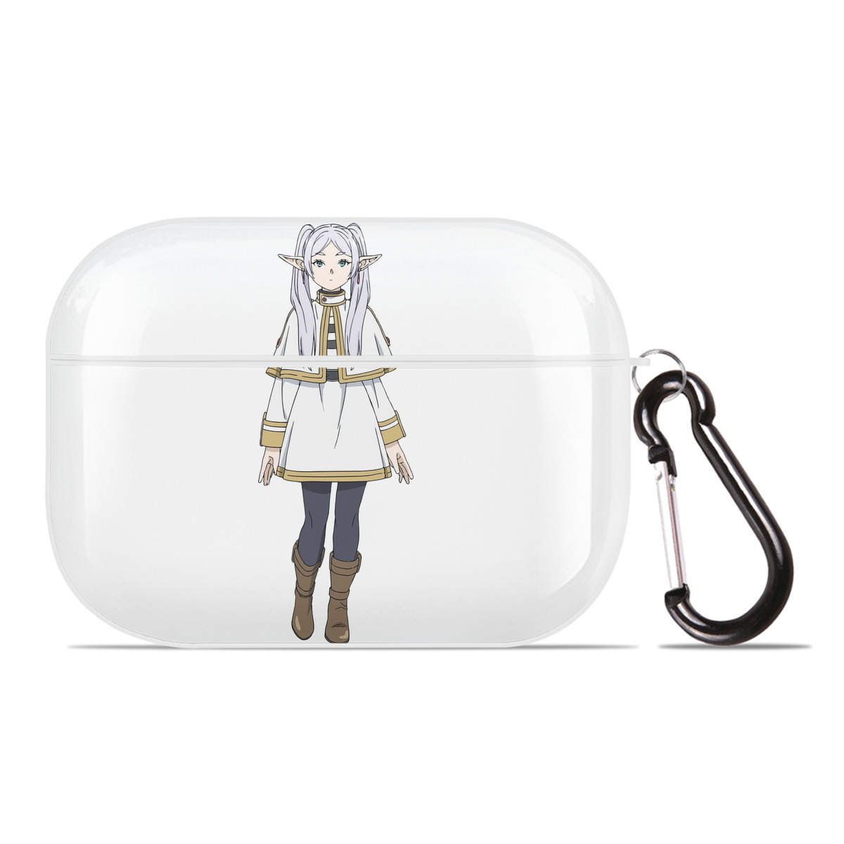 （画像用） 葬送のフリーレン Frieren 【AirPods Pro用】ハードシェル保護ケース 耐衝撃・防指紋・カラビナ付き商品仕様