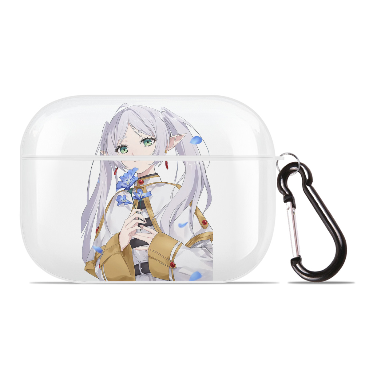 （画像用） 葬送のフリーレン Frieren 【AirPods Pro用】ハードシェル保護ケース 耐衝撃・防指紋・カラビナ付き商品仕様