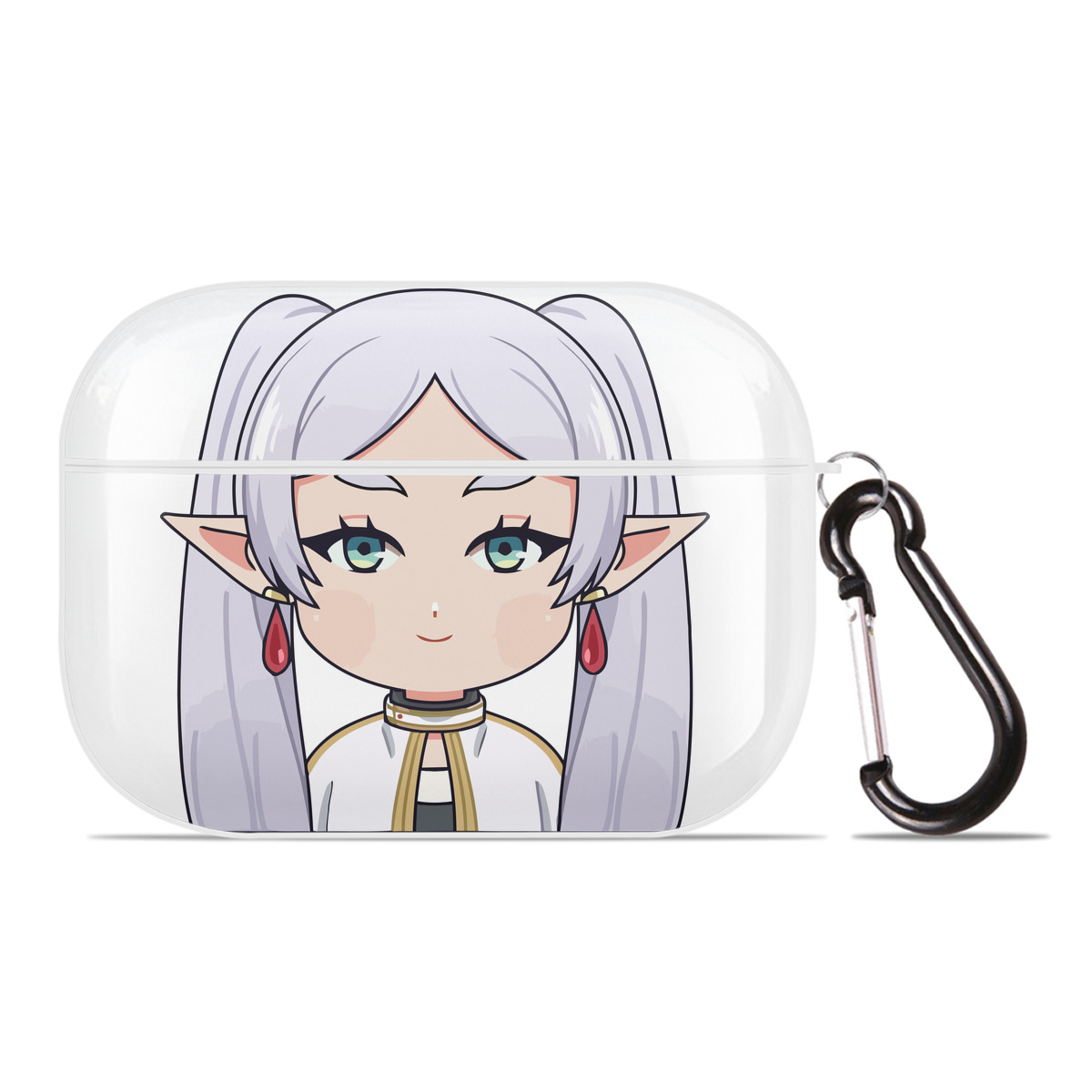 （画像用） 葬送のフリーレン Frieren 【AirPods Pro用】ハードシェル保護ケース 耐衝撃・防指紋・カラビナ付き商品仕様
