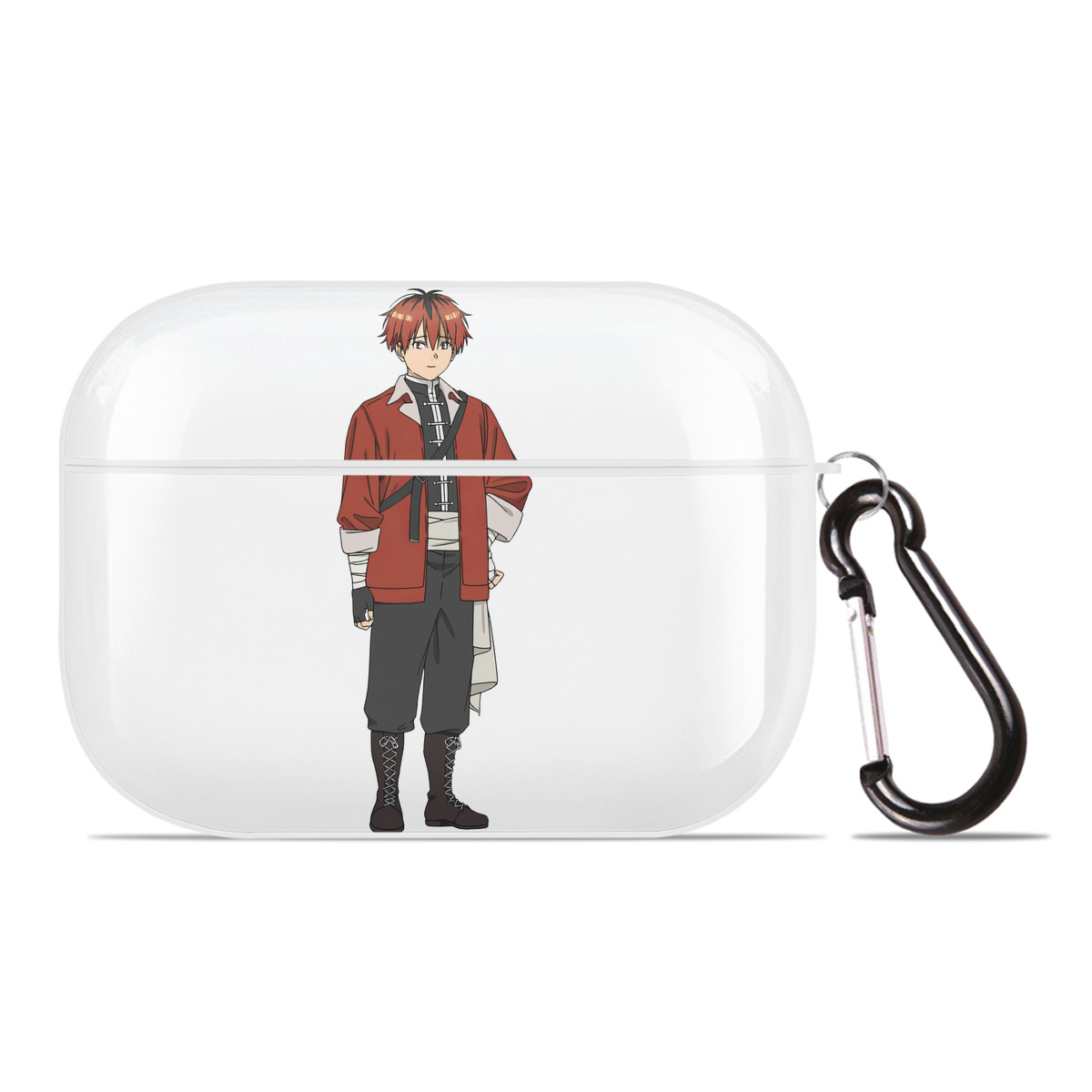（画像用） 葬送のフリーレン Frieren 【AirPods Pro用】ハードシェル保護ケース 耐衝撃・防指紋・カラビナ付き商品仕様