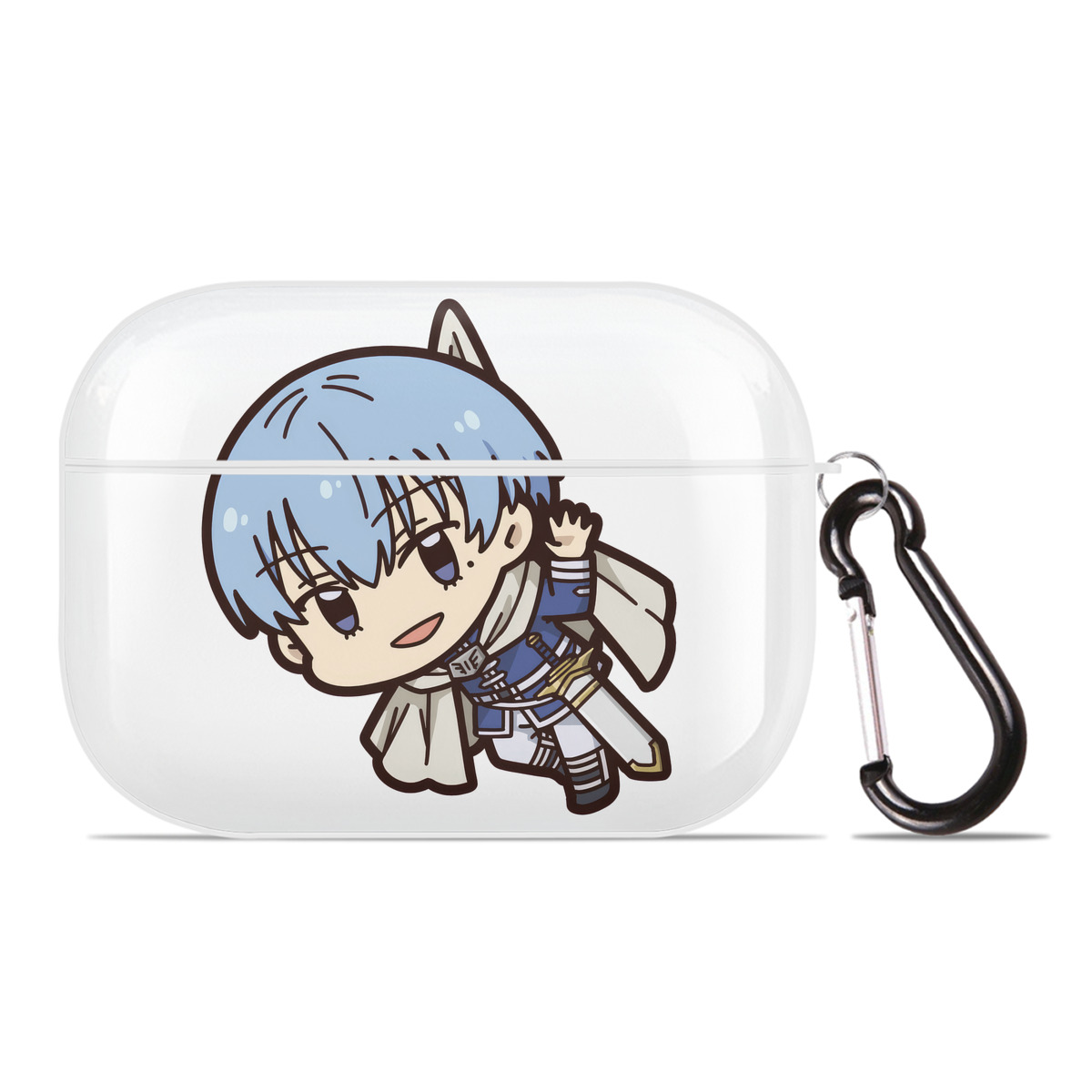 （画像用） 葬送のフリーレン Frieren 【AirPods Pro用】ハードシェル保護ケース 耐衝撃・防指紋・カラビナ付き商品仕様