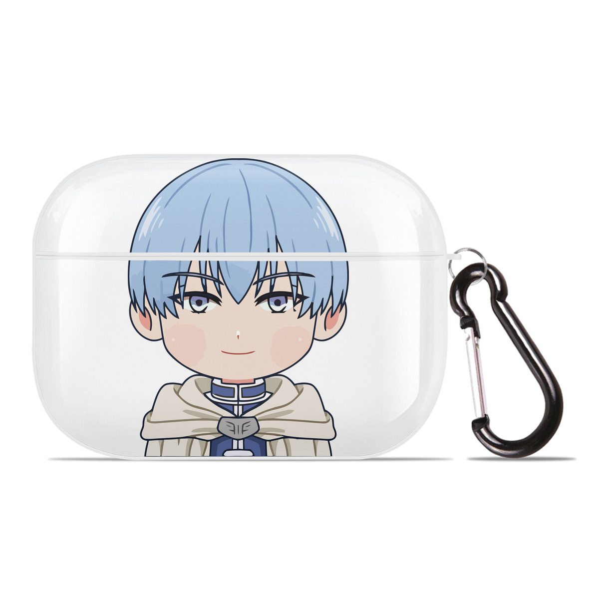 （画像用） 葬送のフリーレン Frieren 【AirPods Pro用】ハードシェル保護ケース 耐衝撃・防指紋・カラビナ付き商品仕様