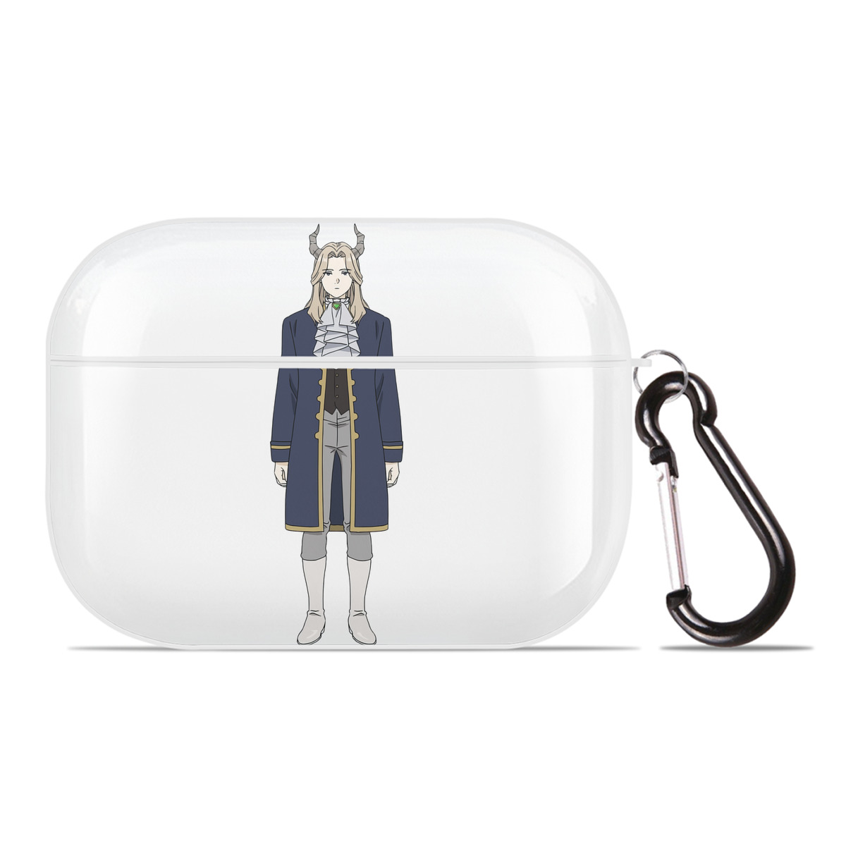 （画像用） 葬送のフリーレン Frieren 【AirPods Pro用】ハードシェル保護ケース 耐衝撃・防指紋・カラビナ付き商品仕様