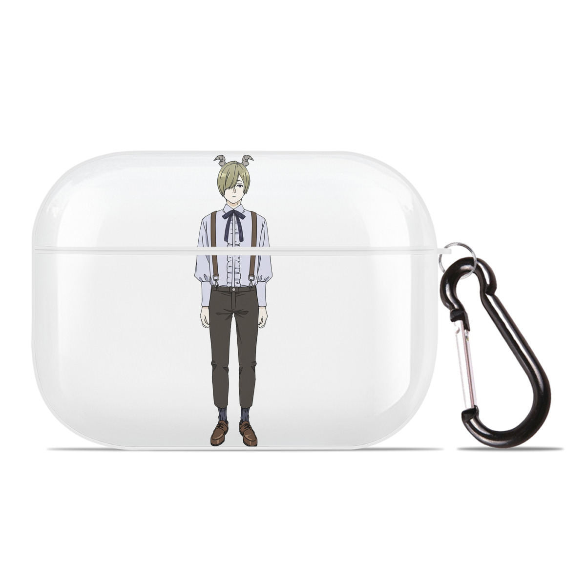 （画像用） 葬送のフリーレン Frieren 【AirPods Pro用】ハードシェル保護ケース 耐衝撃・防指紋・カラビナ付き商品仕様