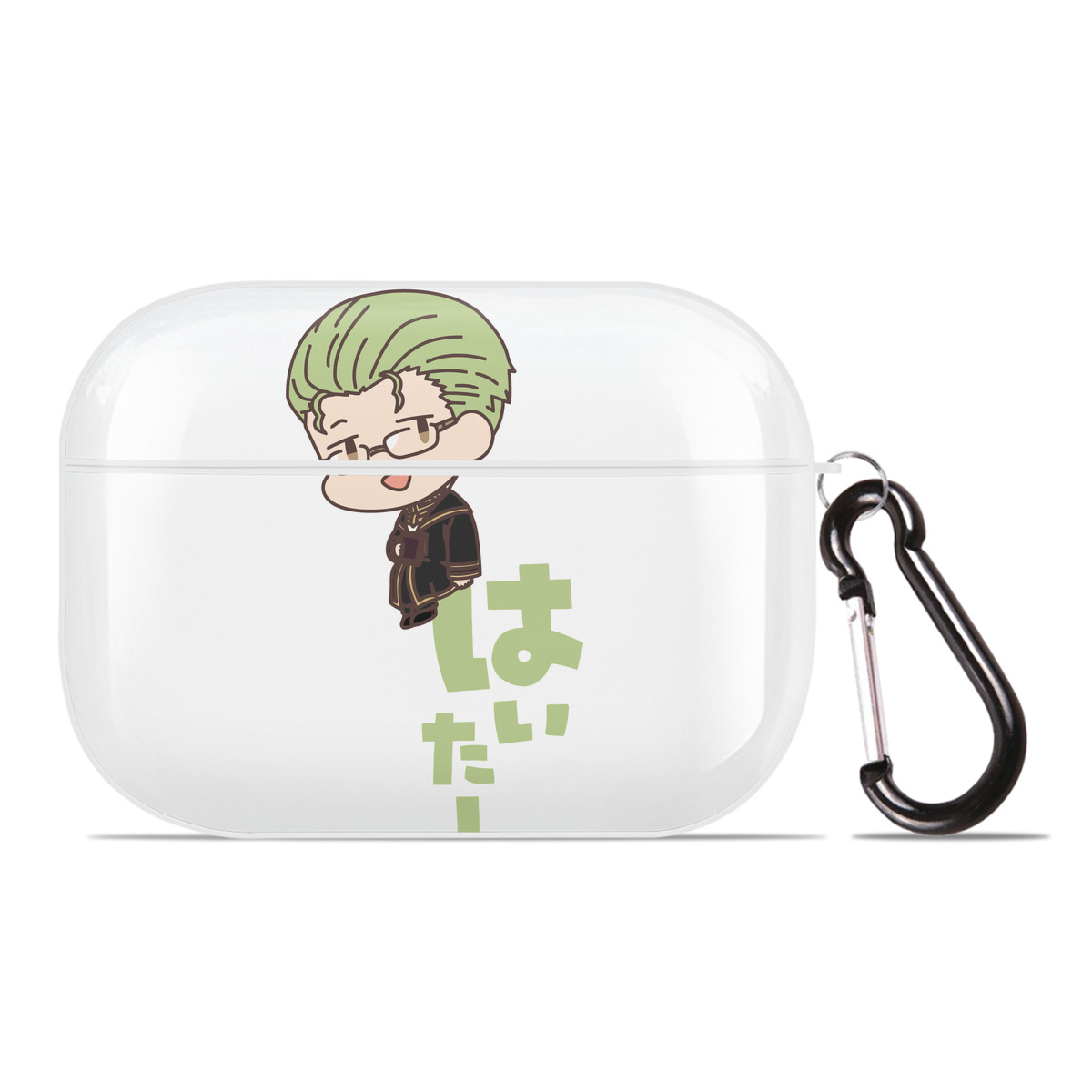 （画像用） 葬送のフリーレン Frieren 【AirPods Pro用】ハードシェル保護ケース 耐衝撃・防指紋・カラビナ付き商品仕様