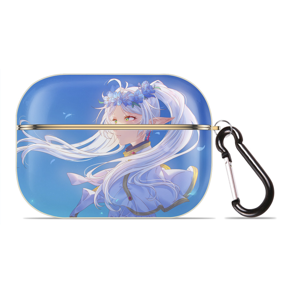 （画像用） 葬送のフリーレン Frieren 【AirPods Pro用】ハードシェル保護ケース｜耐衝撃・防指紋・カラビナ付き商品仕様