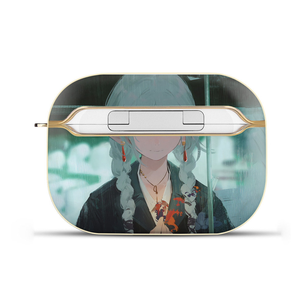 （画像用） 葬送のフリーレン Frieren 【AirPods Pro用】ハードシェル保護ケース｜耐衝撃・防指紋・カラビナ付き商品仕様