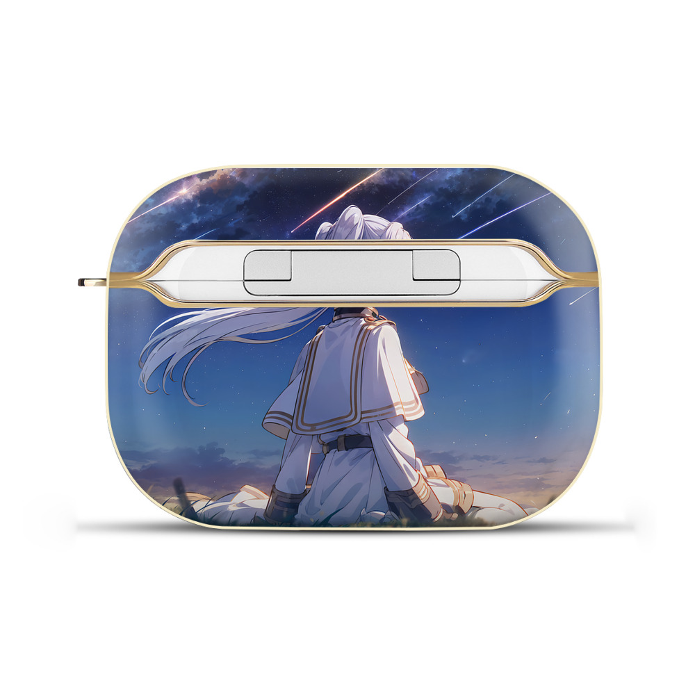 （画像用） 葬送のフリーレン Frieren 【AirPods Pro用】ハードシェル保護ケース｜耐衝撃・防指紋・カラビナ付き商品仕様