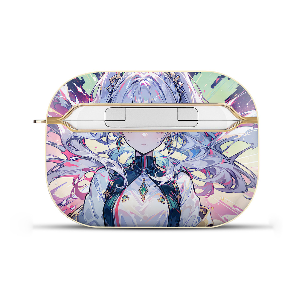 （画像用） 葬送のフリーレン Frieren 【AirPods Pro用】ハードシェル保護ケース｜耐衝撃・防指紋・カラビナ付き商品仕様