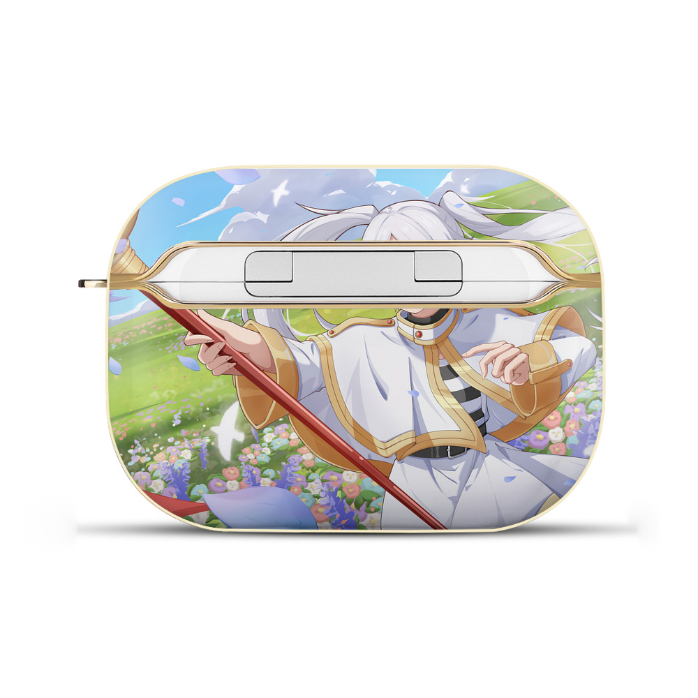 （画像用） 葬送のフリーレン Frieren 【AirPods Pro用】ハードシェル保護ケース｜耐衝撃・防指紋・カラビナ付き商品仕様