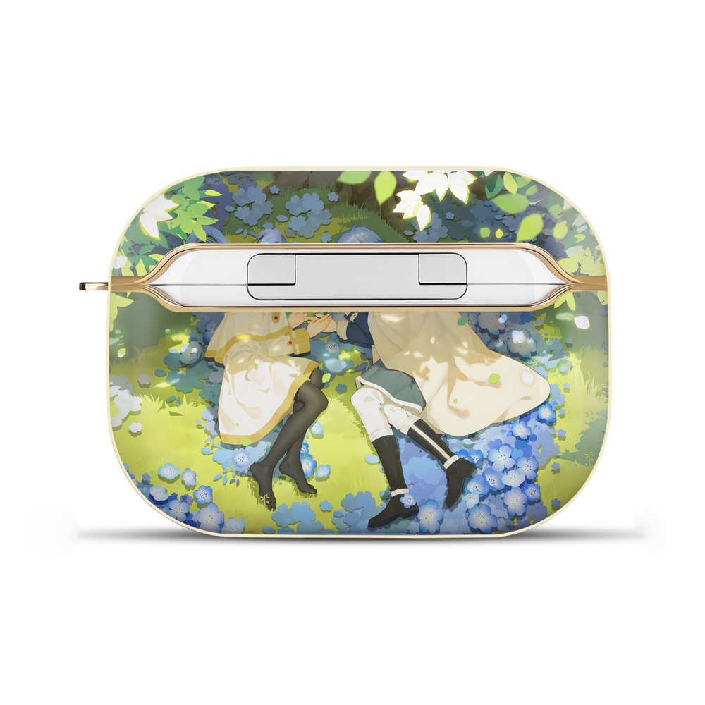 （画像用） 葬送のフリーレン Frieren 【AirPods Pro用】ハードシェル保護ケース｜耐衝撃・防指紋・カラビナ付き商品仕様