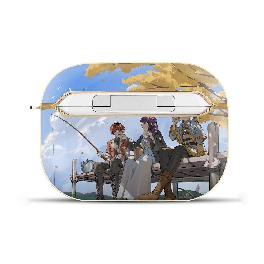 （画像用） 葬送のフリーレン Frieren 【AirPods Pro用】ハードシェル保護ケース｜耐衝撃・防指紋・カラビナ付き商品仕様