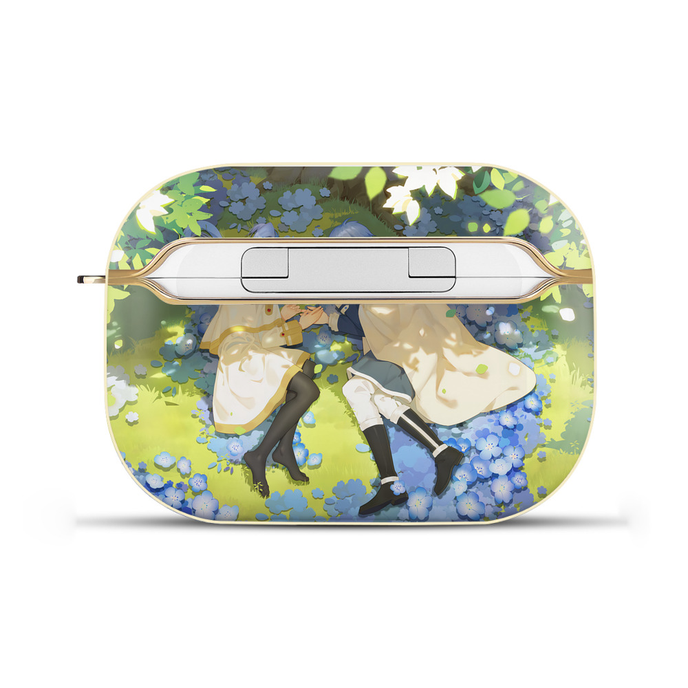 （画像用） 葬送のフリーレン Frieren 【AirPods Pro用】ハードシェル保護ケース｜耐衝撃・防指紋・カラビナ付き商品仕様