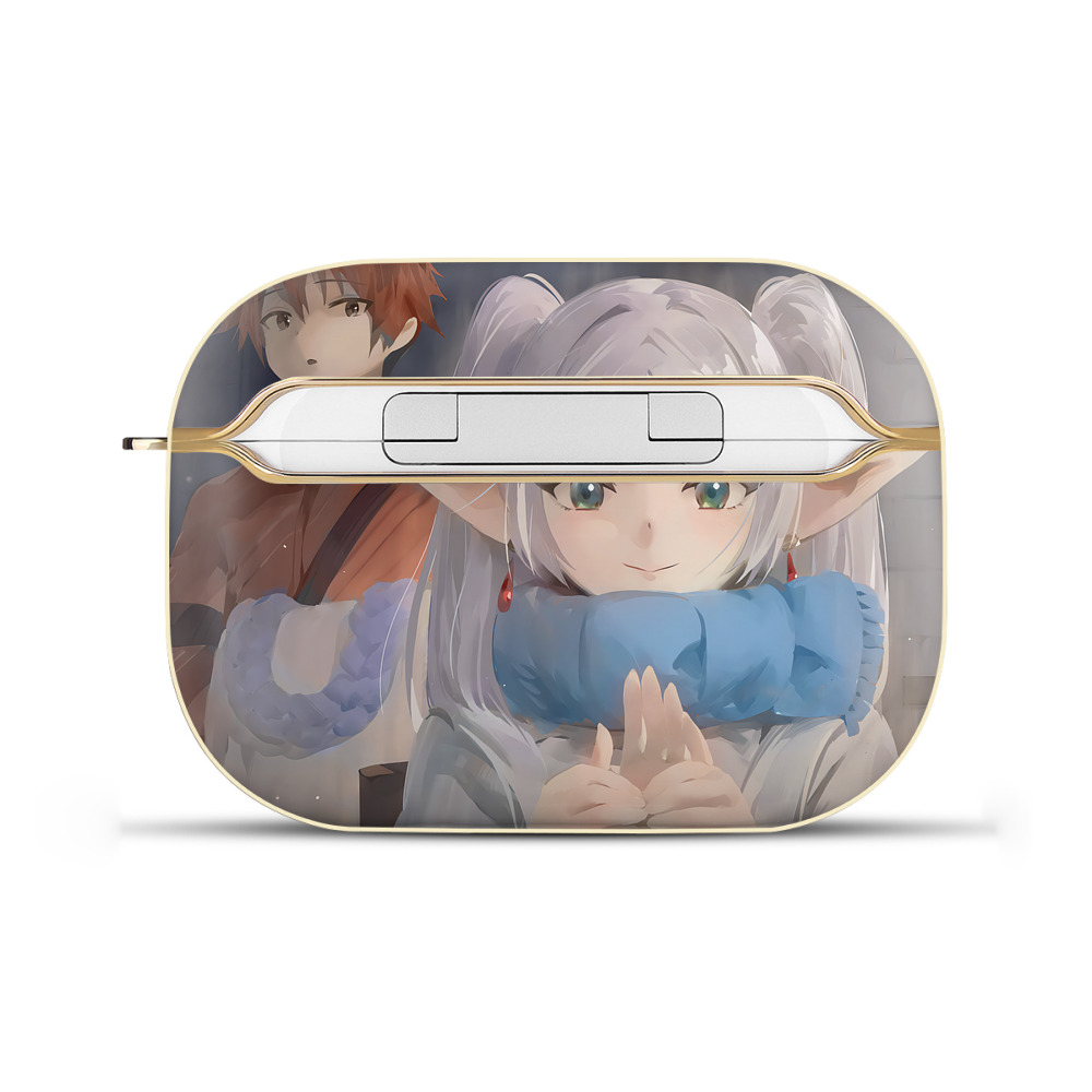 （画像用） 葬送のフリーレン Frieren 【AirPods Pro用】ハードシェル保護ケース｜耐衝撃・防指紋・カラビナ付き商品仕様