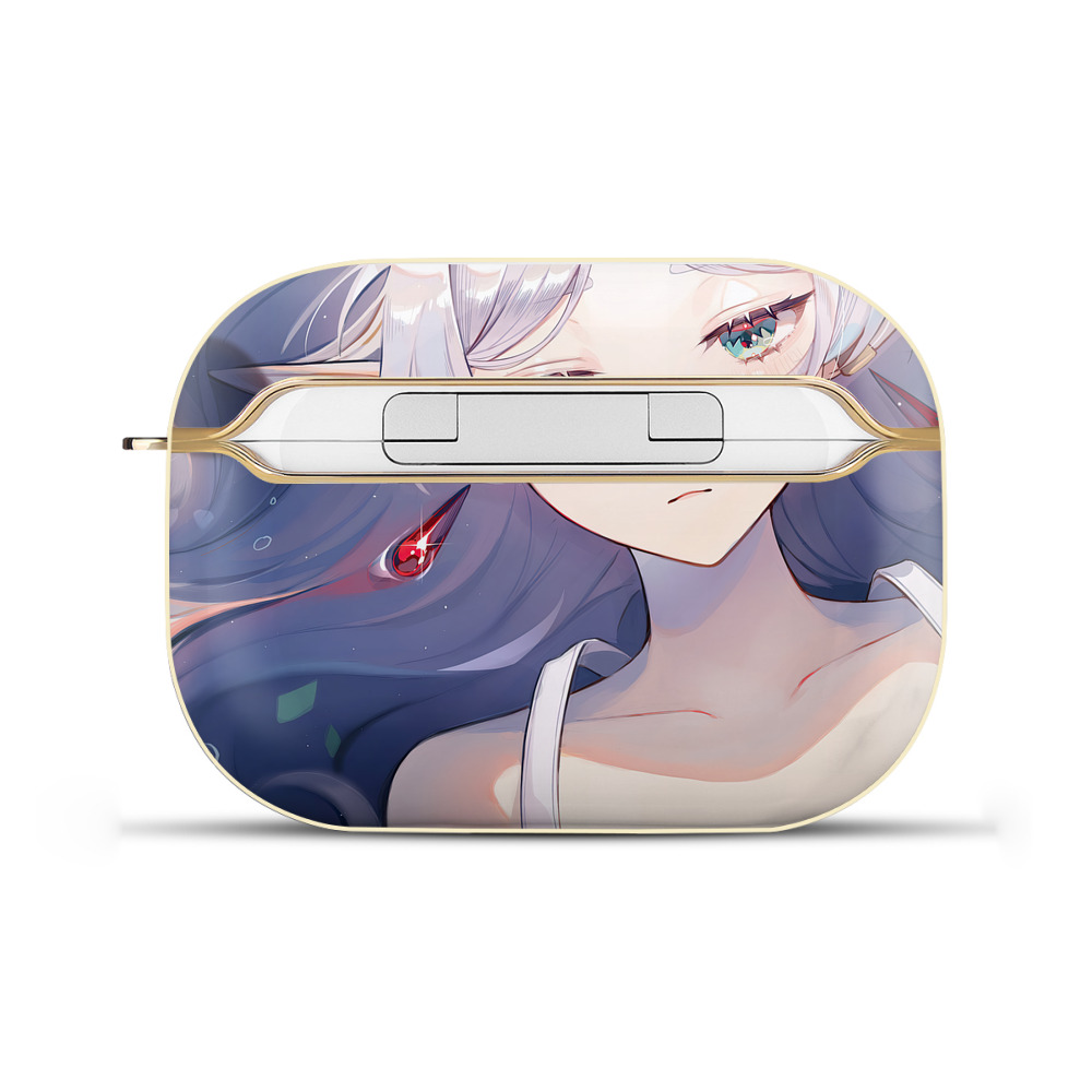 （画像用） 葬送のフリーレン Frieren 【AirPods Pro用】ハードシェル保護ケース｜耐衝撃・防指紋・カラビナ付き商品仕様