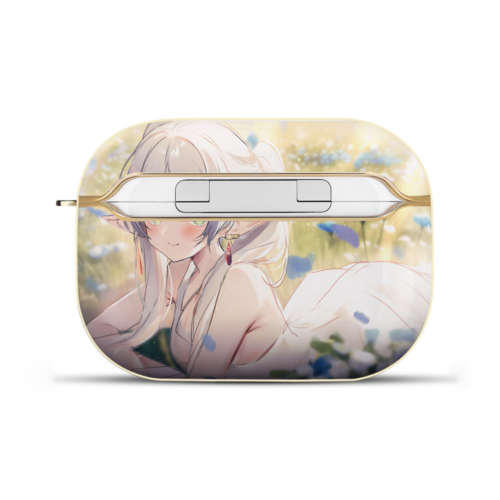 （画像用） 葬送のフリーレン Frieren 【AirPods Pro用】ハードシェル保護ケース｜耐衝撃・防指紋・カラビナ付き商品仕様