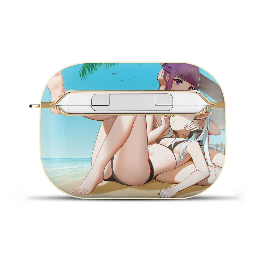 （画像用） 葬送のフリーレン Frieren 【AirPods Pro用】ハードシェル保護ケース｜耐衝撃・防指紋・カラビナ付き商品仕様