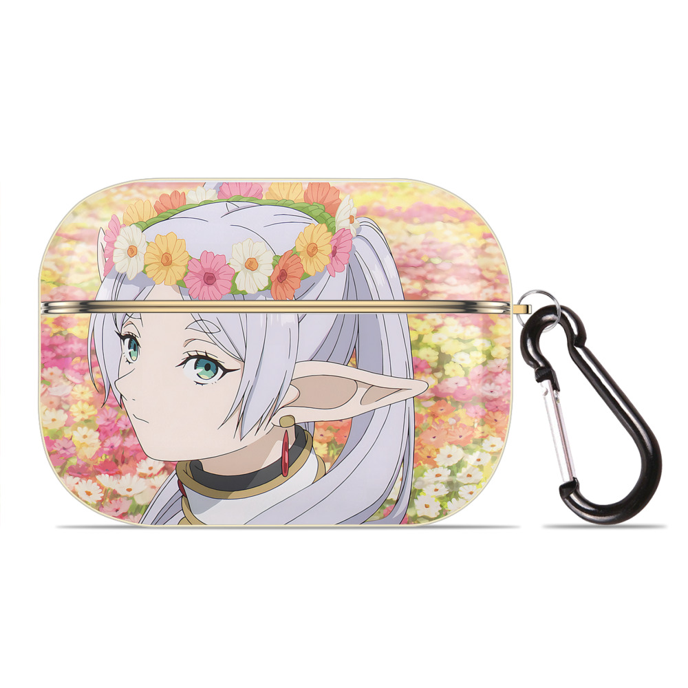 （画像用） 葬送のフリーレン Frieren 【AirPods Pro用】ハードシェル保護ケース｜耐衝撃・防指紋・カラビナ付き商品仕様