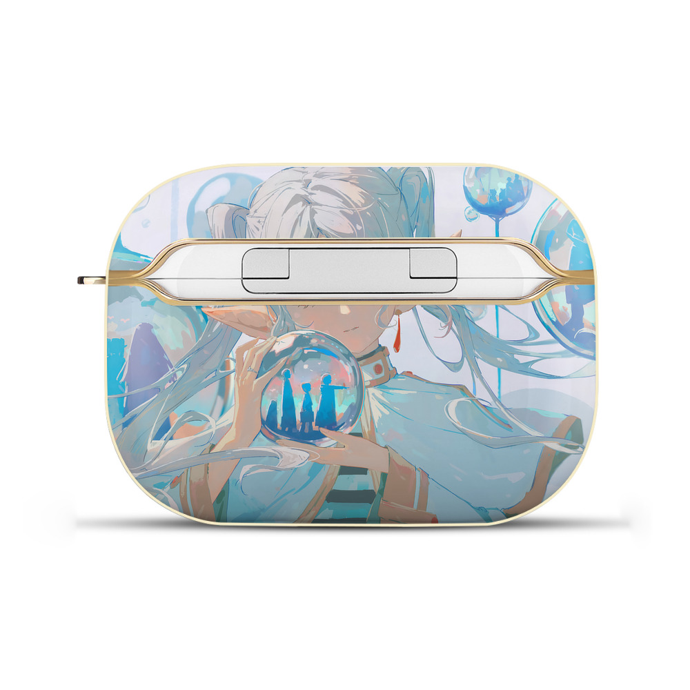 （画像用） 葬送のフリーレン Frieren 【AirPods Pro用】ハードシェル保護ケース｜耐衝撃・防指紋・カラビナ付き商品仕様