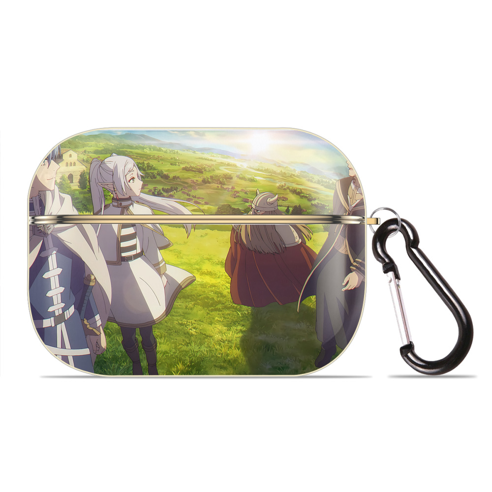 （画像用） 葬送のフリーレン Frieren 【AirPods Pro用】ハードシェル保護ケース｜耐衝撃・防指紋・カラビナ付き商品仕様