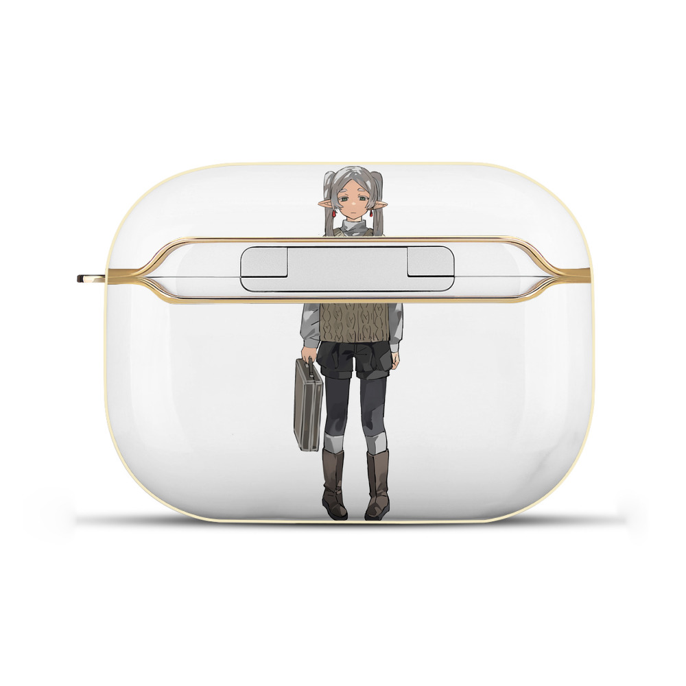 （画像用） 葬送のフリーレン Frieren 【AirPods Pro用】ハードシェル保護ケース｜耐衝撃・防指紋・カラビナ付き商品仕様