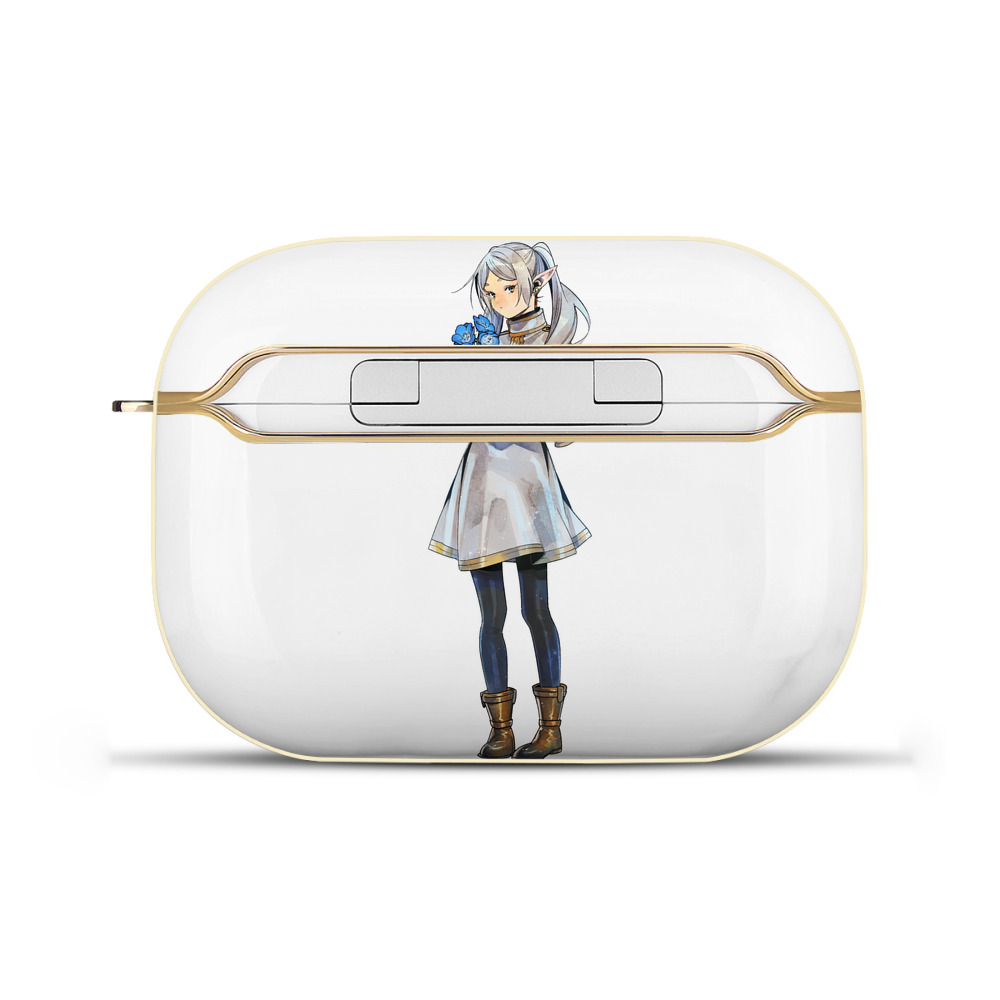 （画像用） 葬送のフリーレン Frieren 【AirPods Pro用】ハードシェル保護ケース｜耐衝撃・防指紋・カラビナ付き商品仕様
