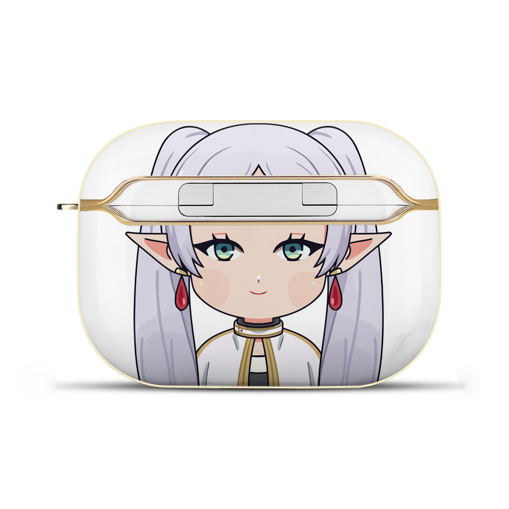 （画像用） 葬送のフリーレン Frieren 【AirPods Pro用】ハードシェル保護ケース｜耐衝撃・防指紋・カラビナ付き商品仕様