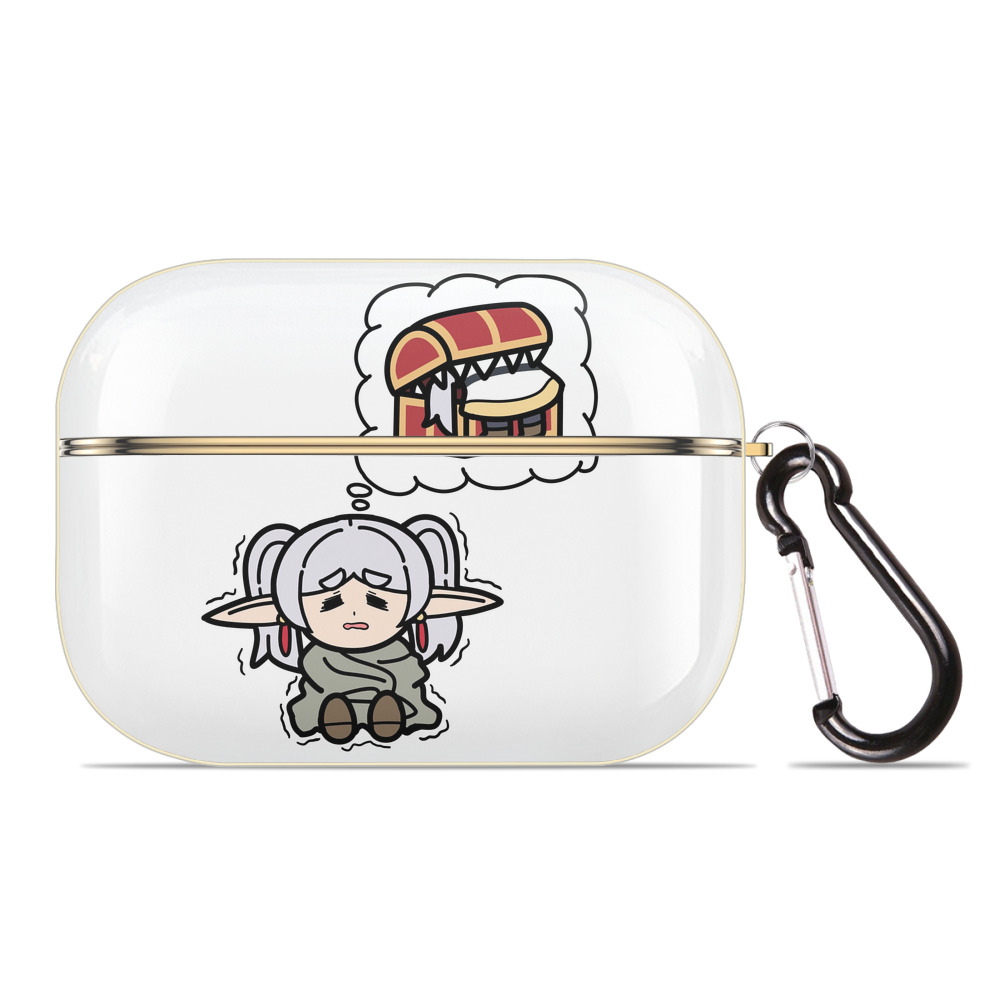 （画像用） 葬送のフリーレン Frieren 【AirPods Pro用】ハードシェル保護ケース｜耐衝撃・防指紋・カラビナ付き商品仕様