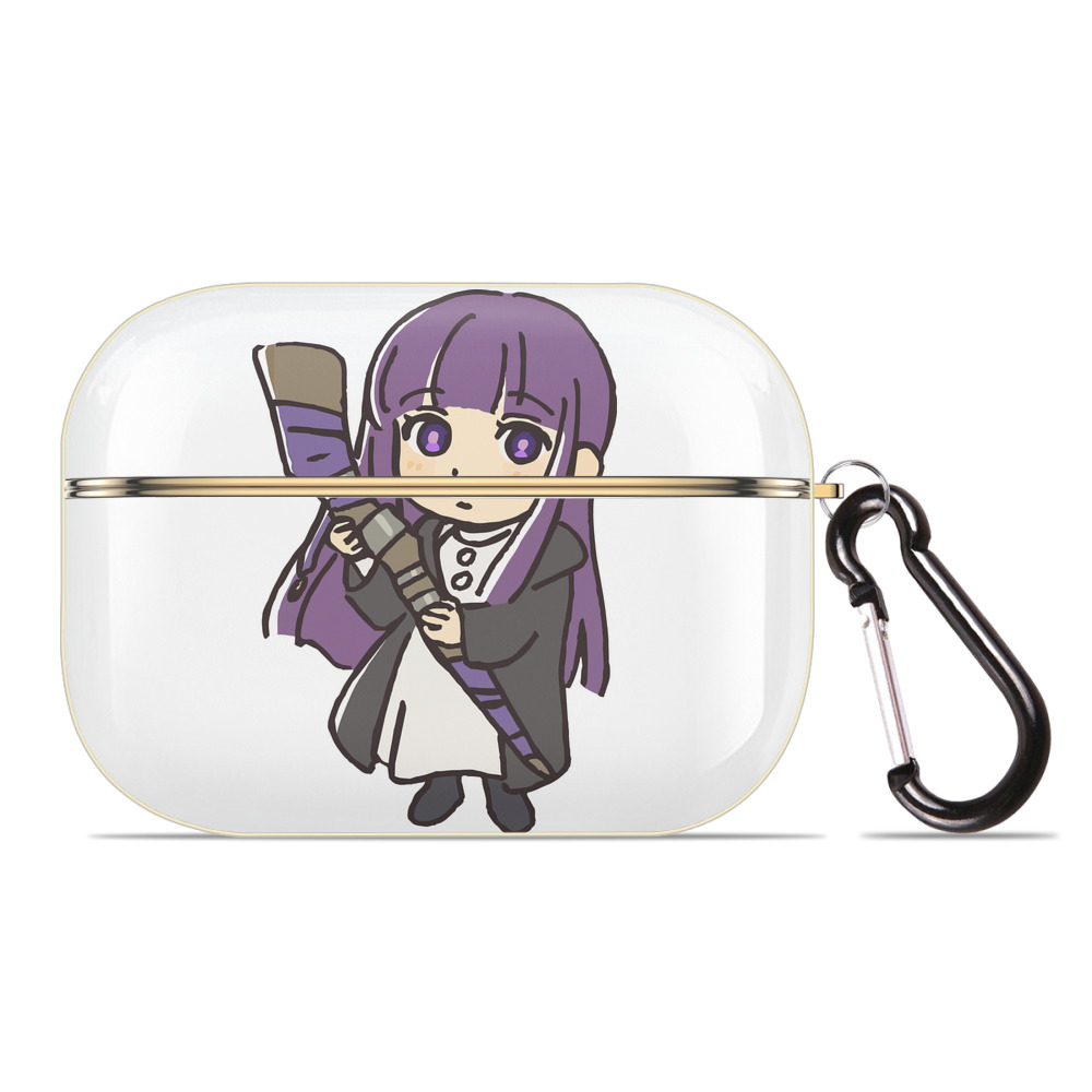 （画像用） 葬送のフリーレン Frieren 【AirPods Pro用】ハードシェル保護ケース｜耐衝撃・防指紋・カラビナ付き商品仕様