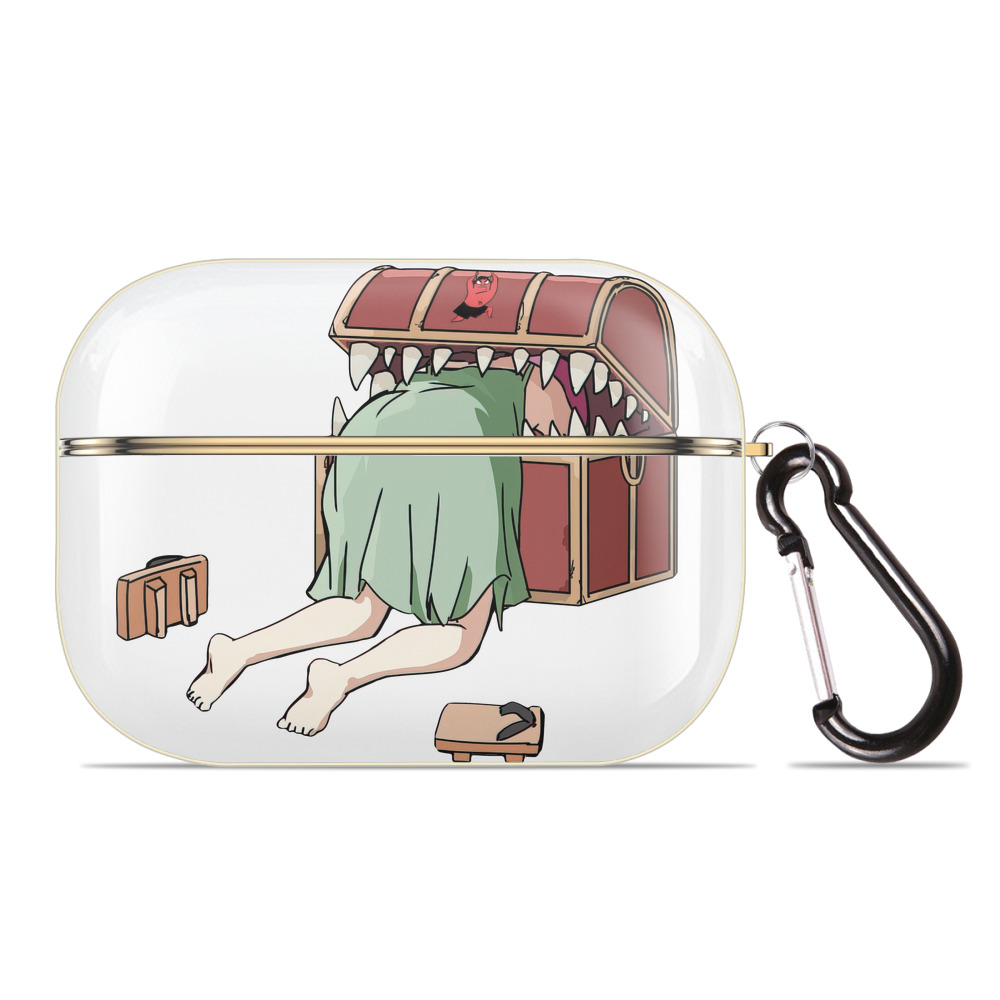 （画像用） 葬送のフリーレン Frieren 【AirPods Pro用】ハードシェル保護ケース｜耐衝撃・防指紋・カラビナ付き商品仕様