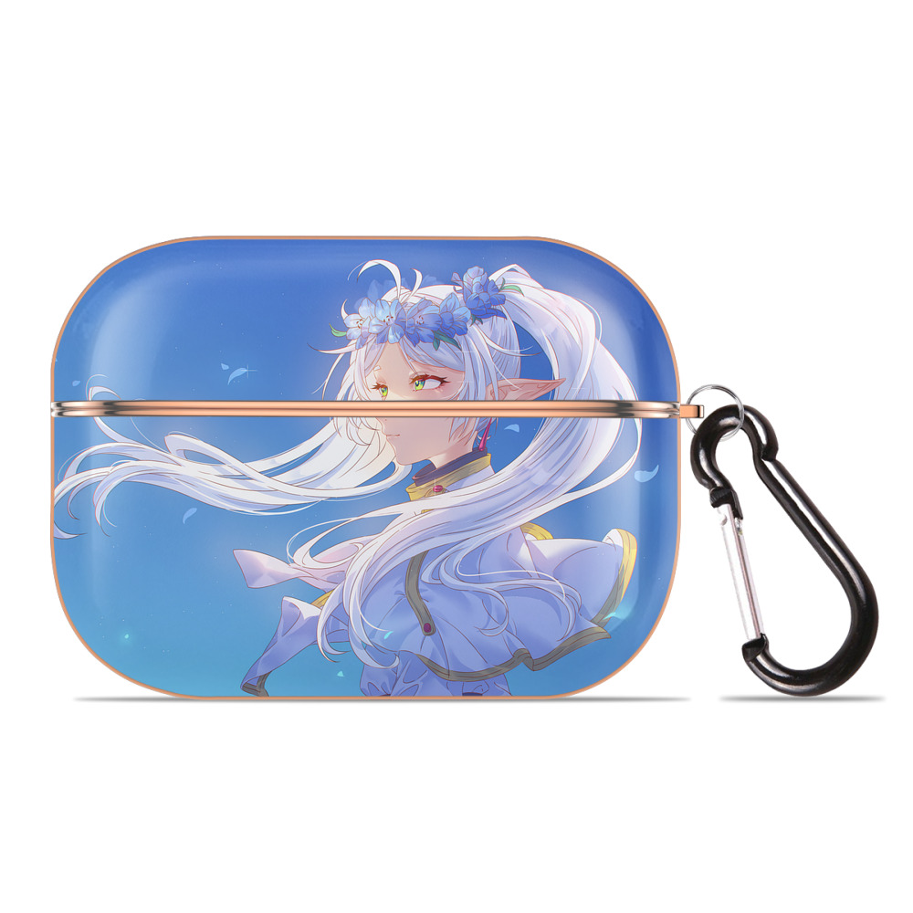 （画像用） 葬送のフリーレン Frieren 【AirPods Pro用】ハードシェル保護ケース｜耐衝撃・防指紋・カラビナ付き商品仕様