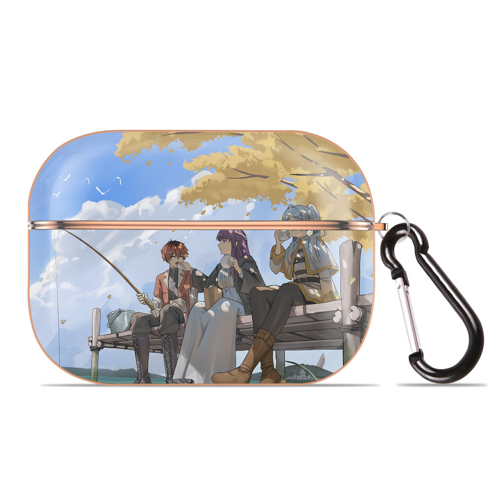 （画像用） 葬送のフリーレン Frieren 【AirPods Pro用】ハードシェル保護ケース｜耐衝撃・防指紋・カラビナ付き商品仕様