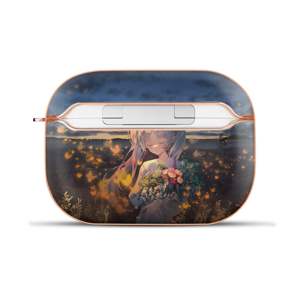 （画像用） 葬送のフリーレン Frieren 【AirPods Pro用】ハードシェル保護ケース｜耐衝撃・防指紋・カラビナ付き商品仕様