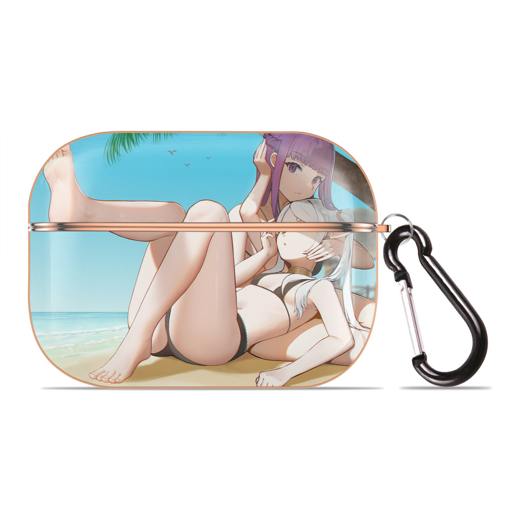 （画像用） 葬送のフリーレン Frieren 【AirPods Pro用】ハードシェル保護ケース｜耐衝撃・防指紋・カラビナ付き商品仕様