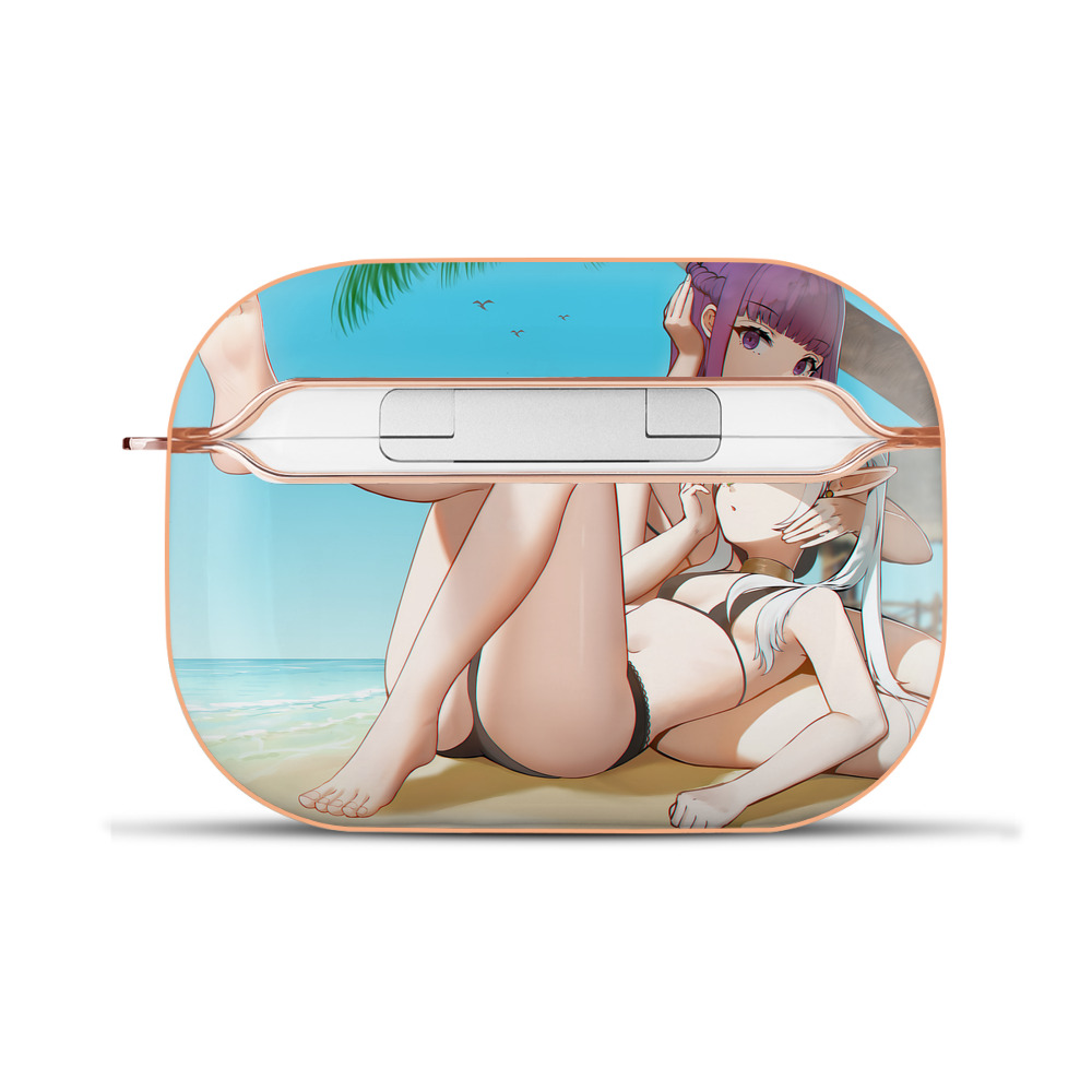 （画像用） 葬送のフリーレン Frieren 【AirPods Pro用】ハードシェル保護ケース｜耐衝撃・防指紋・カラビナ付き商品仕様