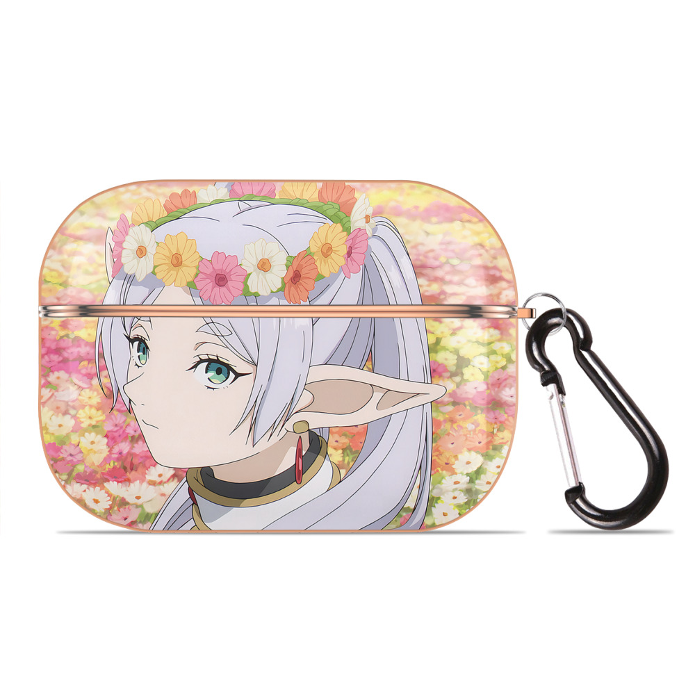 （画像用） 葬送のフリーレン Frieren 【AirPods Pro用】ハードシェル保護ケース｜耐衝撃・防指紋・カラビナ付き商品仕様